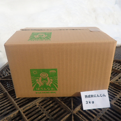 京都府産　間引きにんじんの葉っぱ3kg　無農薬 無農薬で育てた熟成土付きにんじん 3kg | はらんなかネット店